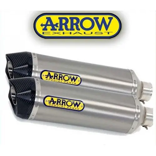 Arrow Ktm 950 Sm '06/09 Titanium Homologated L&R Silencers With Carbon End-Cap 72613Pk 1