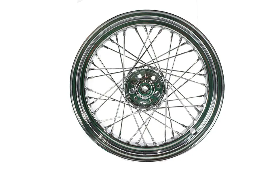 16 Inch X 3.00 Inch Replica Rear Spoke Wheel - V-Twin Mfg. 1