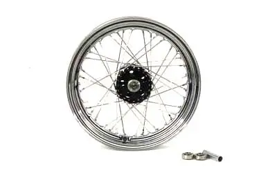 16 Inch X 3.00 Inch Front Or Rear Spoke Wheel - V-Twin Mfg. 1
