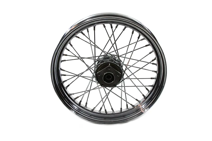 18 Inch X 2.50 Inch Front Spoke Wheel - V-Twin Mfg. 1