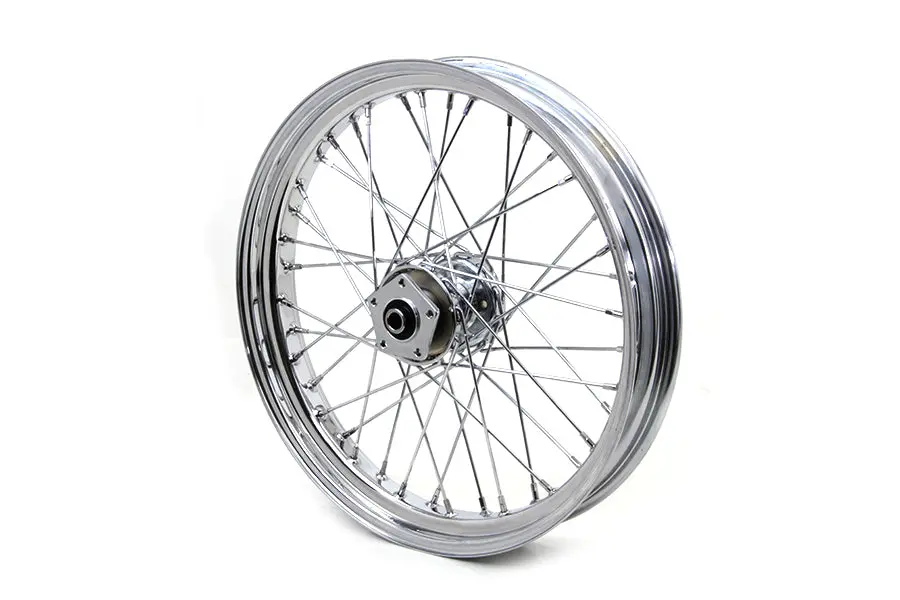 21 Inch X 3.25 Inch Front Spoke Wheel - V-Twin Mfg. 1