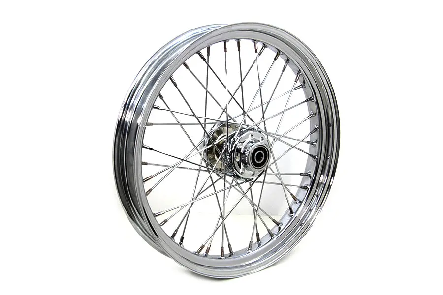 21 Inch X 3.25 Inch Front Spoke Wheel - V-Twin Mfg. 1