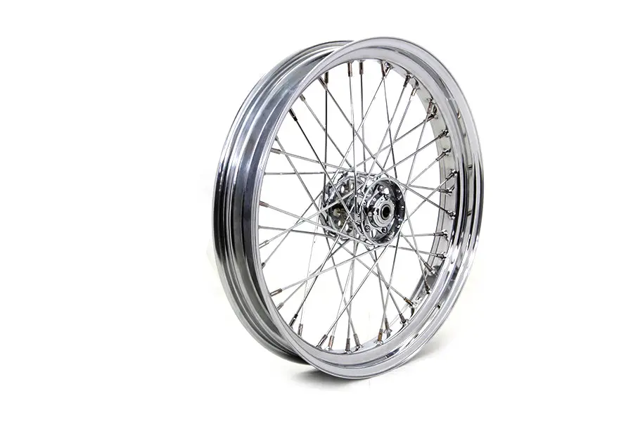 21 Inch X 3.25 Inch Front Spoke Wheel - V-Twin Mfg. 1