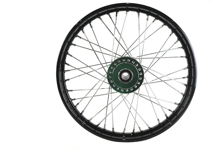 21 Inch X 2.15 Inch Front Wheel Black - V-Twin Mfg. 1