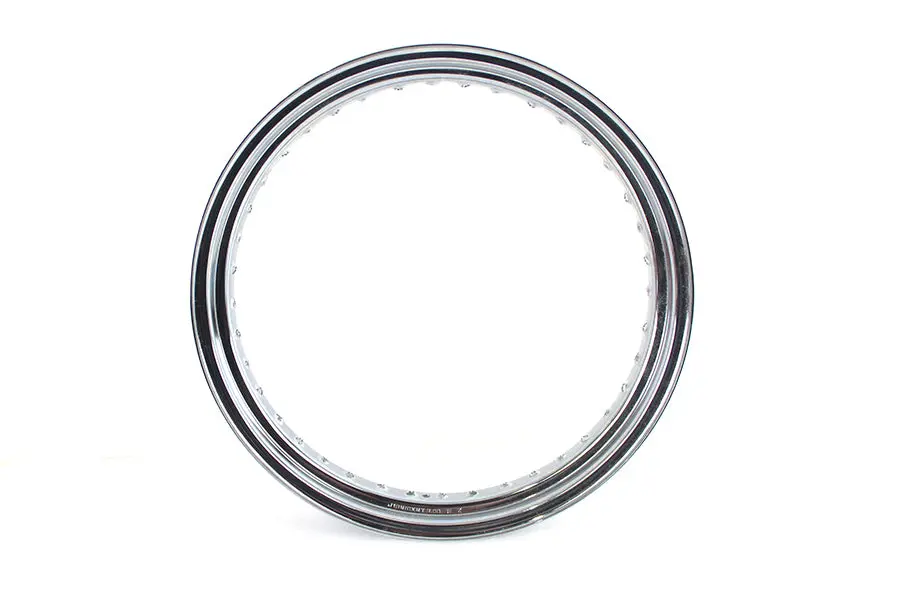 18 Inch X 3.00 Inch Drop Center Chrome Wheel Rim - V-Twin Mfg. 1