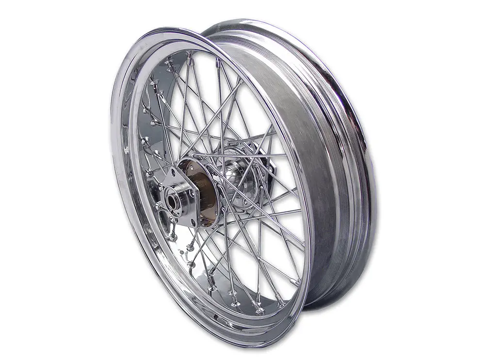 18 Inch X 4.25 Inch Rear Spoke Wheel - V-Twin Mfg. 1