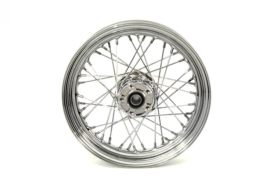 16 Inch X 3.00 Inch Rear Spoke Wheel - V-Twin Mfg. 1