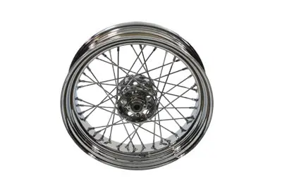Rear 16 Inch X 4.00 Inch Replica Spoke Wheel - V-Twin Mfg. 1