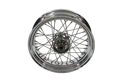 16 Inch X 4.00 Inch Replica Rear Spoke Wheel - V-Twin Mfg. 1