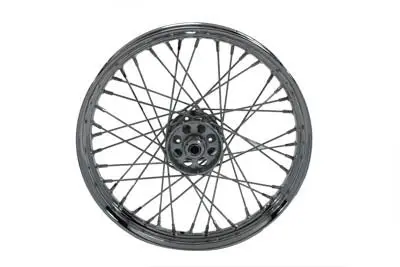 18 Inch X 2.15 Inch Rear Spoke Wheel - V-Twin Mfg. 1