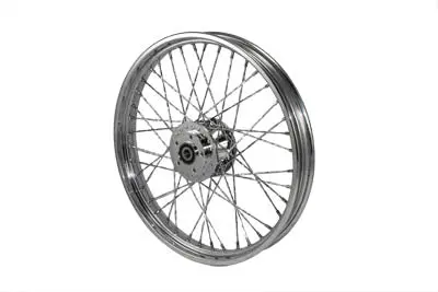 21 Inch X 2.15 Inch Front Spoke Wheel - V-Twin Mfg. 1