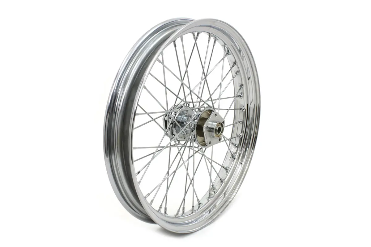 23 Inch X 3.00 Inch Front Spoke Wheel - V-Twin Mfg. 1