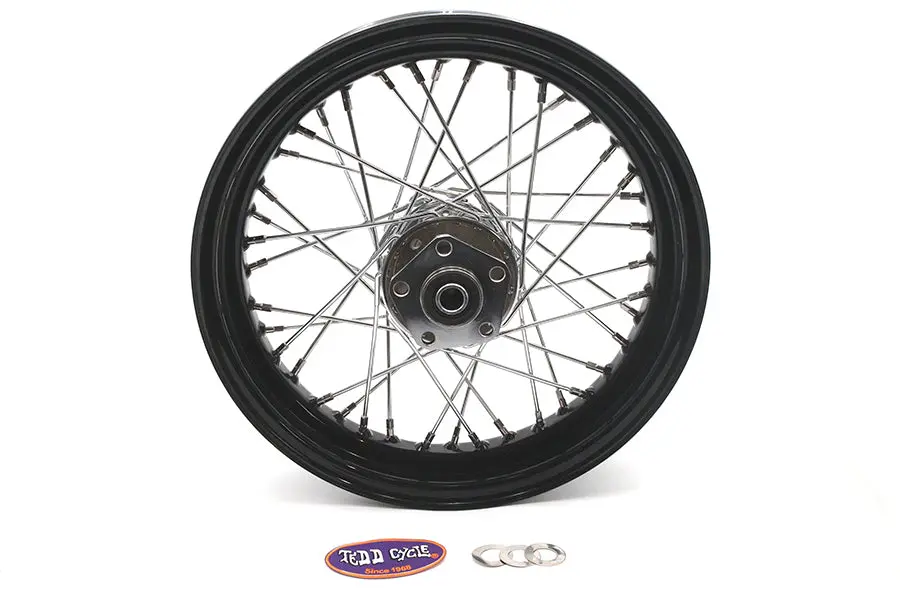 16 Inch X 3.00 Inch Rear Spoke Wheel - V-Twin Mfg. 1