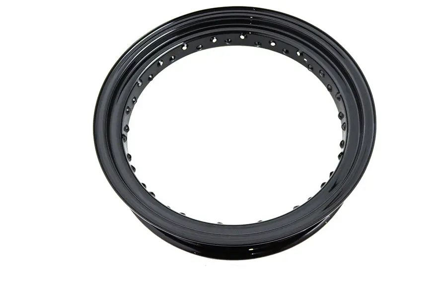 18 Inch X 3.50 Inch Drop Center Rim Black - V-Twin Mfg. 1