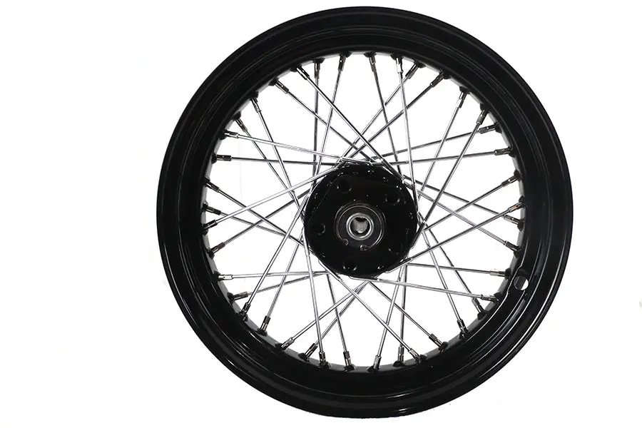 16 Inch X 3.00 Inch Front Or Rear Spoke Wheel - V-Twin Mfg. 1