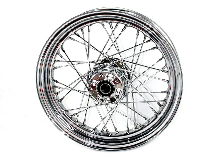 16 Inch X 3.00 Inch Rear Spoke Wheel - V-Twin Mfg. 1