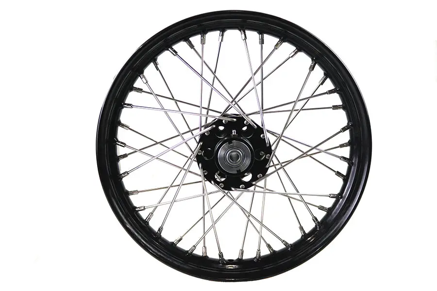 18 Inch X 2.15 Inch Indian Rear Wheel Black - V-Twin Mfg. 1
