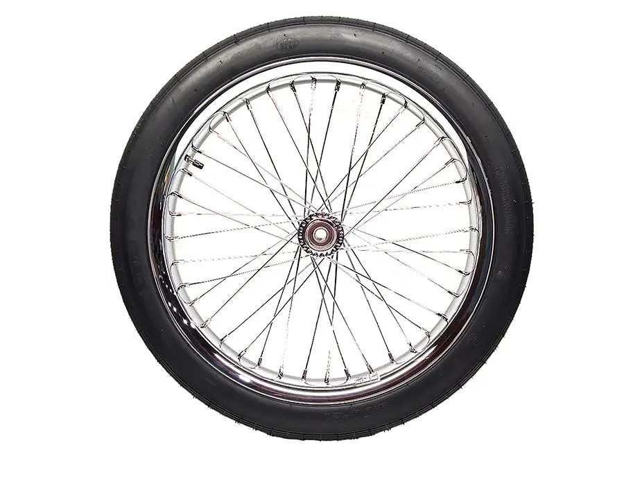 21 Inch Front Spool Wheel Assembly With Tire - V-Twin Mfg. 1