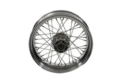 17 Inch X 4.5 Inch Rear Spoke Wheel - V-Twin Mfg. 1