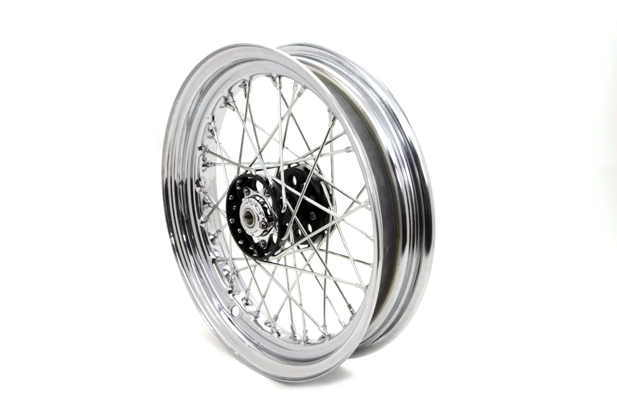 16 Inch X 3.00 Inch Replica Front Or Rear Spoke Wheel - V-Twin Mfg. 1