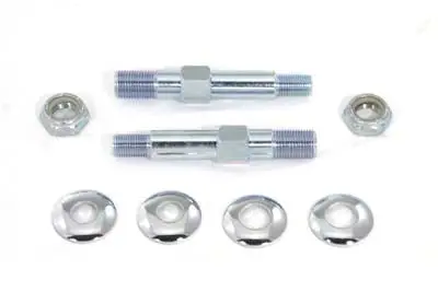 Lower Rear Shock Stud Kit Zinc - V-Twin Mfg. 1