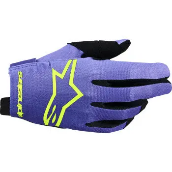 Alpinestars Radar Gloves - Purple/Fluo Yellow - 2Xl 3561824-3175-2X 1