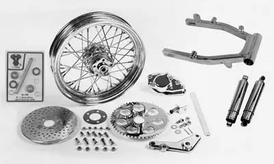Brake And Swingarm Assembly Kit - V-Twin Mfg. 1