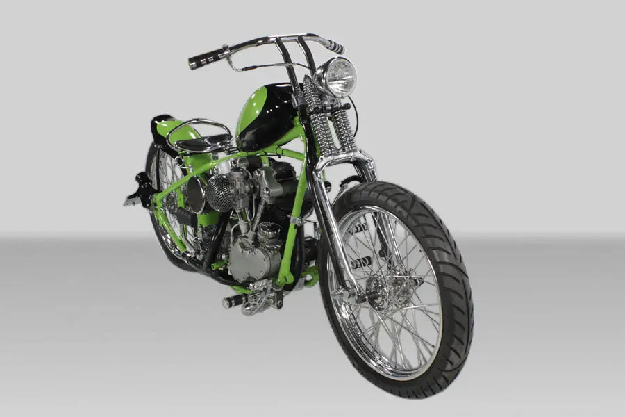61 Inch Green Bobber Kit - V-Twin Mfg. 1