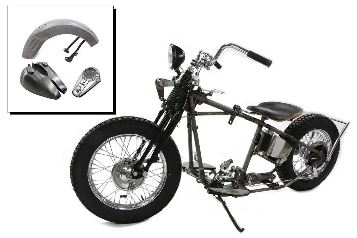 Replica Shovelhead/Panhead Bobber Chassis Kit - V-Twin Mfg. 1