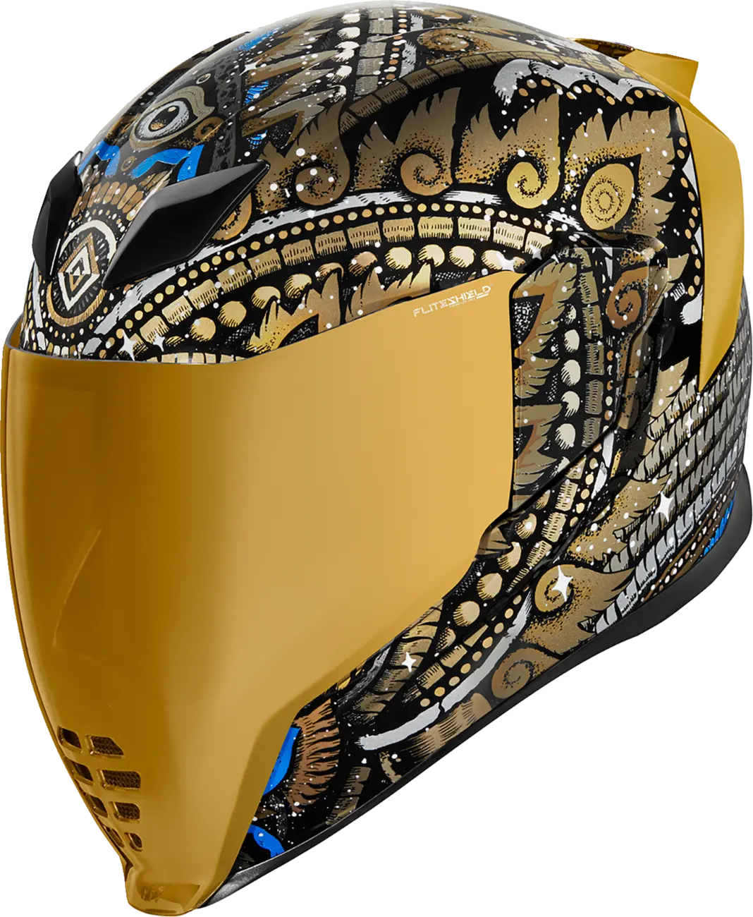 Icon Airflite™ Helmet - Daytripper - Gold - 2Xl 0101-14704 1