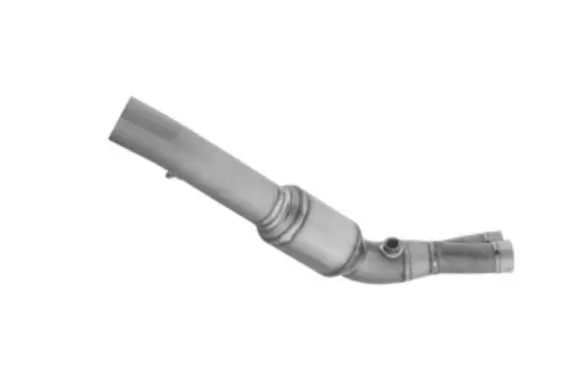 71792Mi Arrow Middle Pipe Zx-6R 636 2024-25 Titanium ""Track Day"" Link Pipe For Competition Full System 1