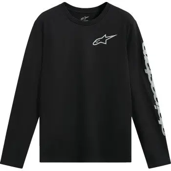 Alpinestars Trackside Long-Sleeve Csf T-Shirt - Black - Medium 1235-74100-10-M 1
