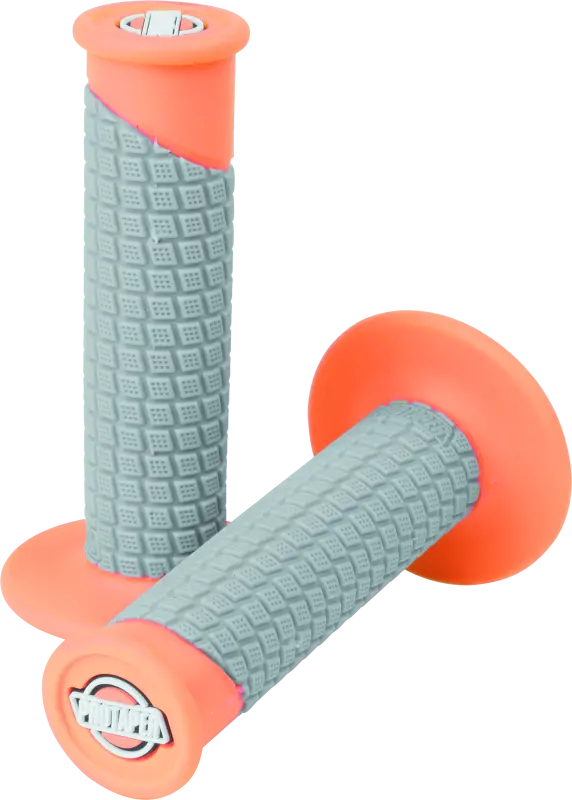 Protaper Clamp-On Pillow Top Grips - Neon Orange/Gray 1