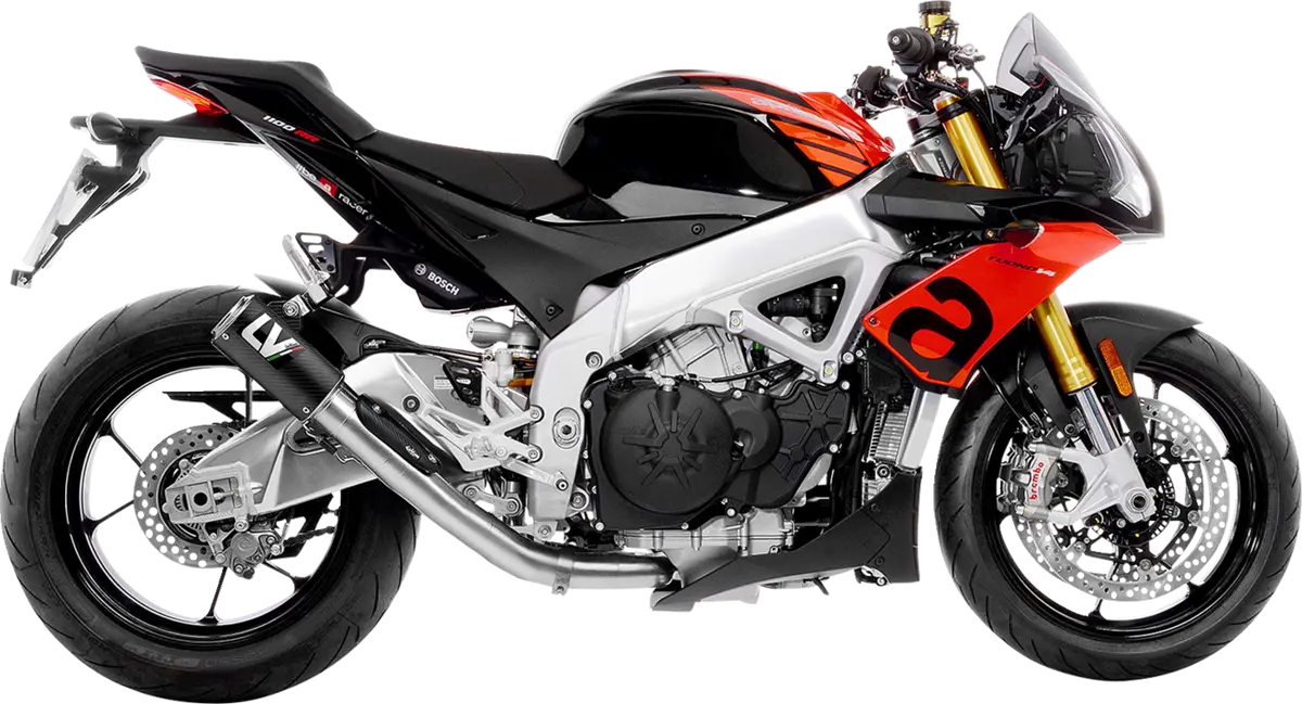In Stock Leovince Lv Corsa Muffler - Carbon Fiber Rsv4 1100 2021-2024  15401C 1