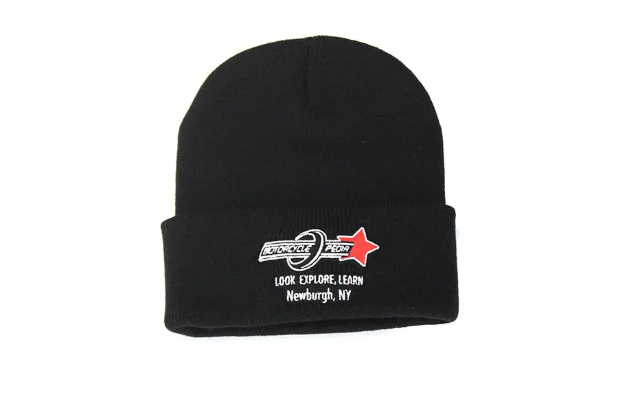 Motorcyclepedia Knit Hat - V-Twin Mfg. 1