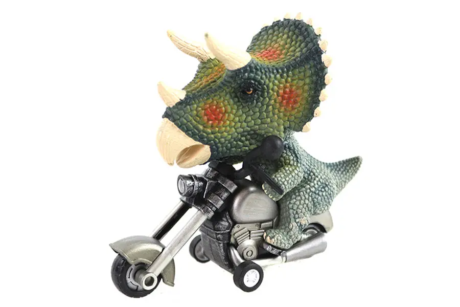 Big Head Triceratops Dinosaur Rider Toy - V-Twin Mfg. 1