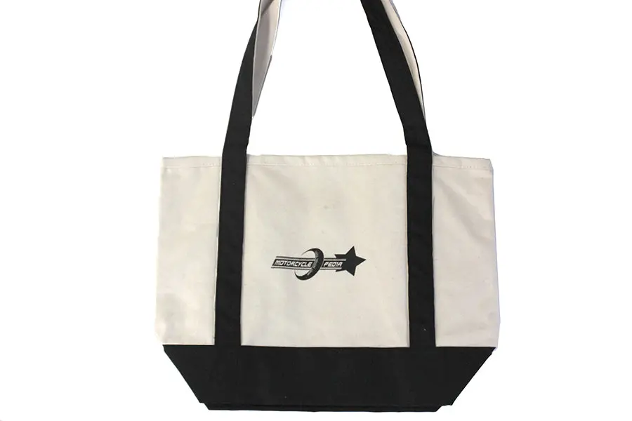 Motorcyclepedia Tote Bag - V-Twin Mfg. 1