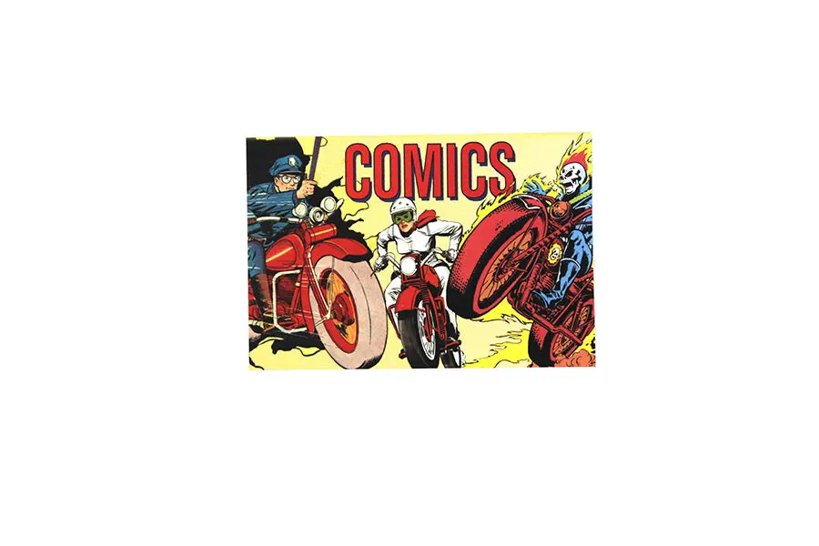 Comics Greeting Card - V-Twin Mfg. 1