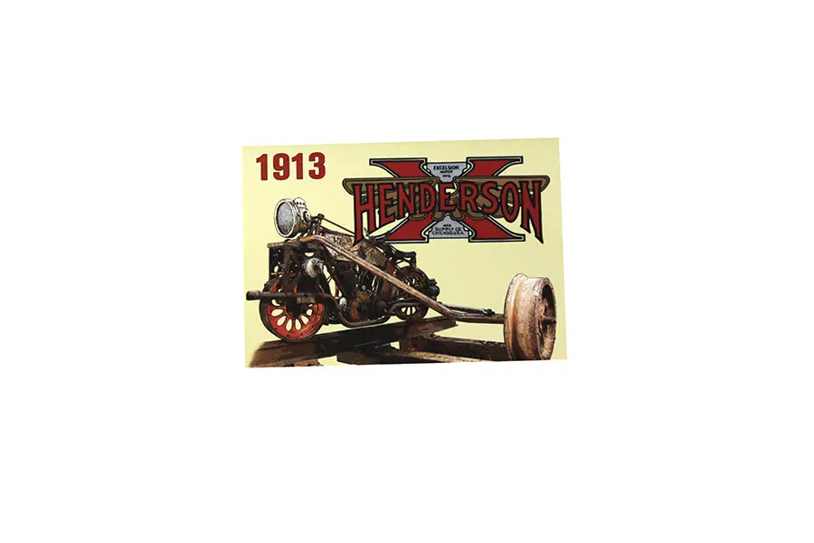 Henderson Greeting Card - V-Twin Mfg. 1