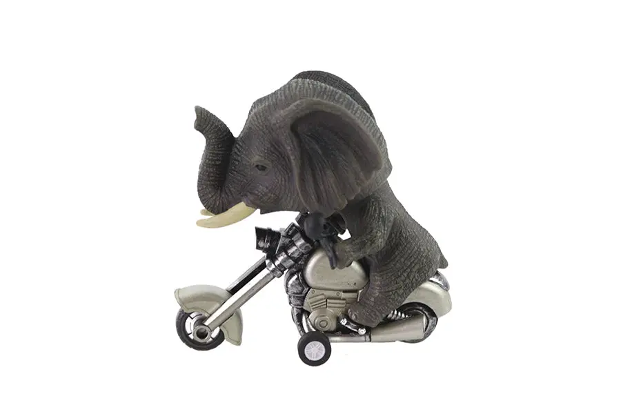 Big Head Elephant Animal Rider Toy - V-Twin Mfg. 1