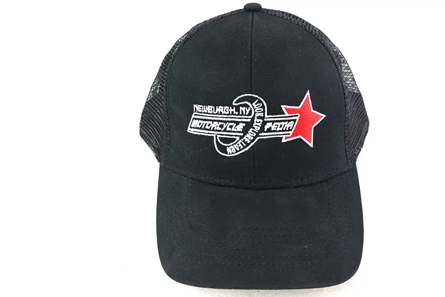 Motorcyclepedia Trucker Hat - V-Twin Mfg. 1