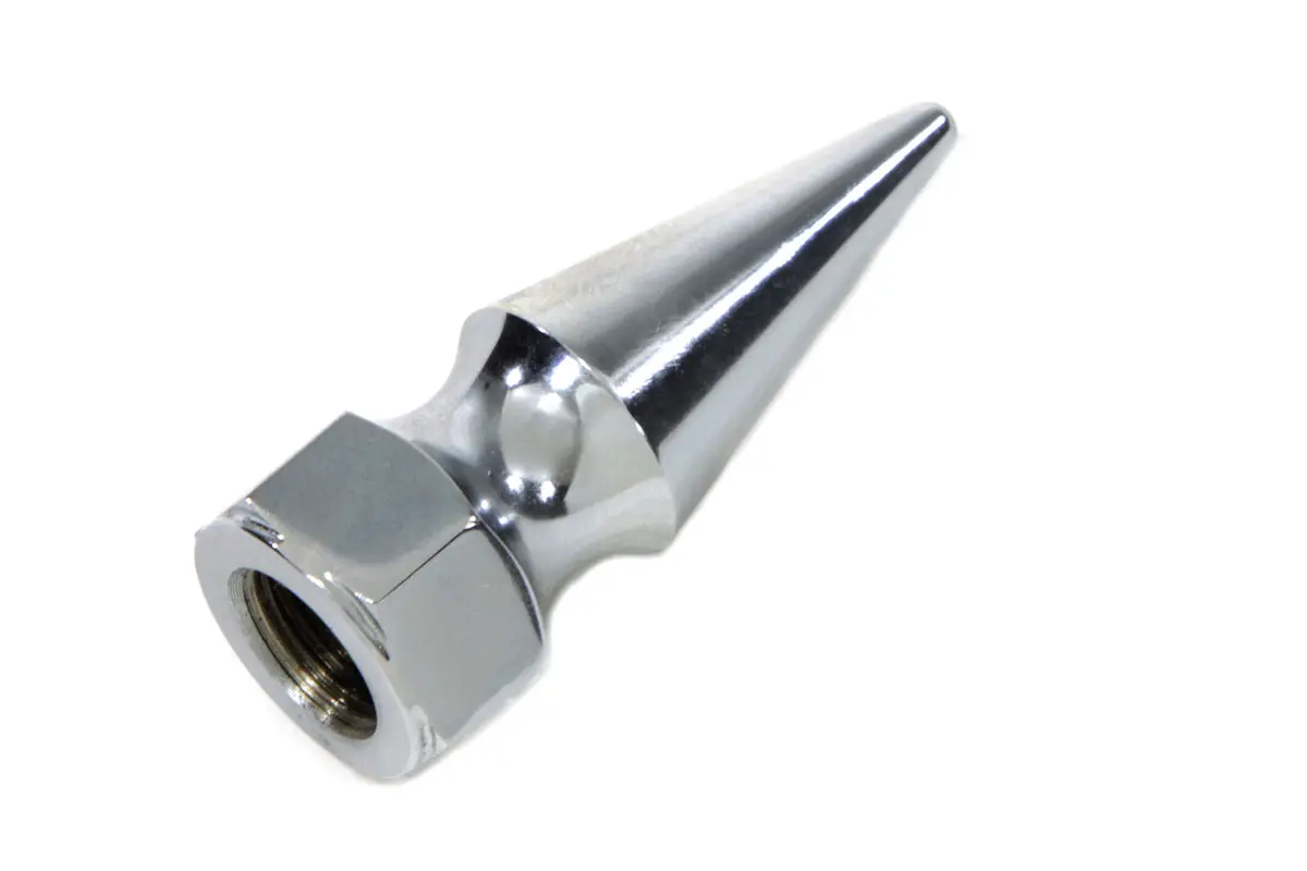 Chrome Pike Nut 9/16 Inch-12 Coarse Thread - V-Twin Mfg. 1