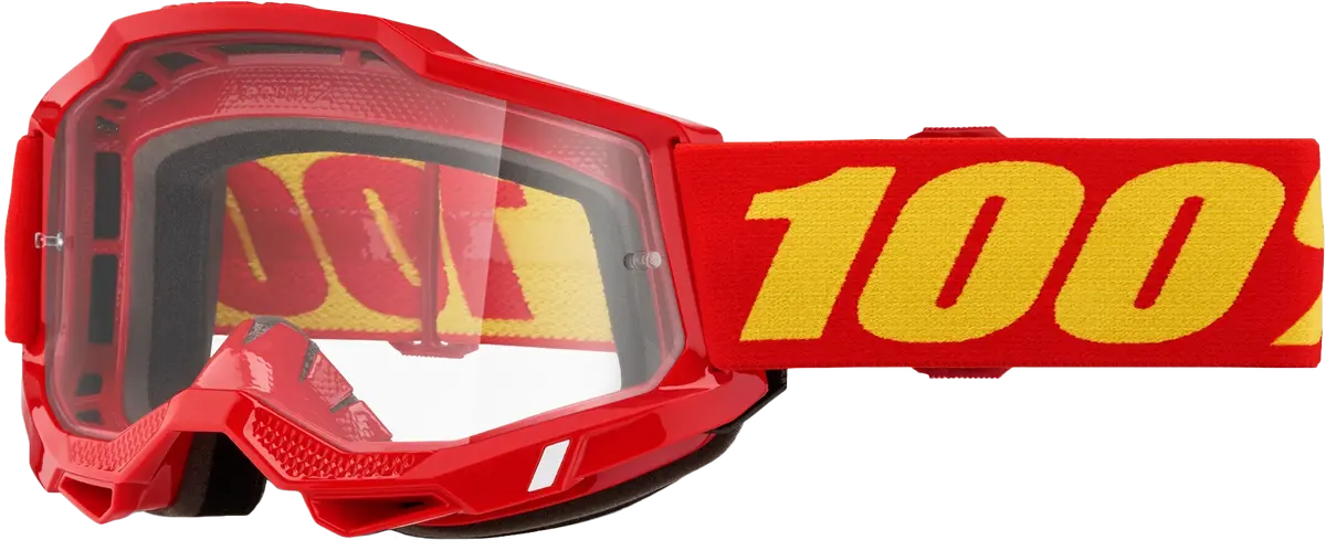Accuri 2 Junior Goggle Red Clear Lens 1