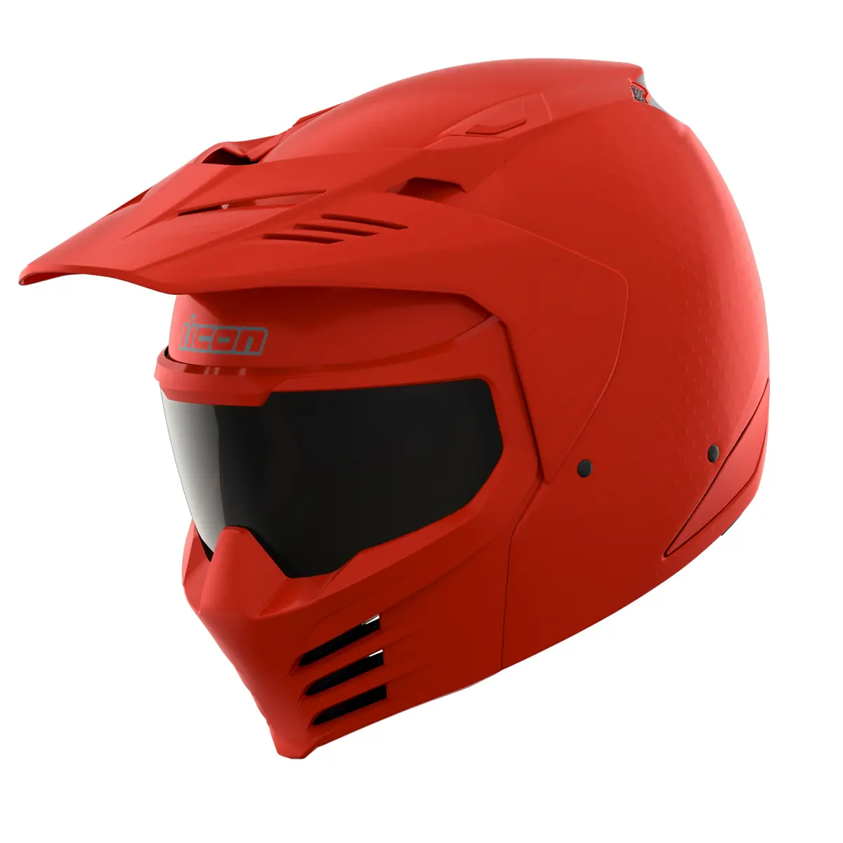 Icon Elsinore™ Helmet - Monotype - Red - Small 0104-3316 1