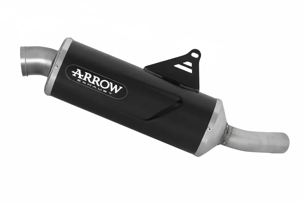 Arrow  Moto Morini X-Cape 700 E5+ 2025 Indy Race Evo Alimunium Dark Exhaust - 72664Aon 1
