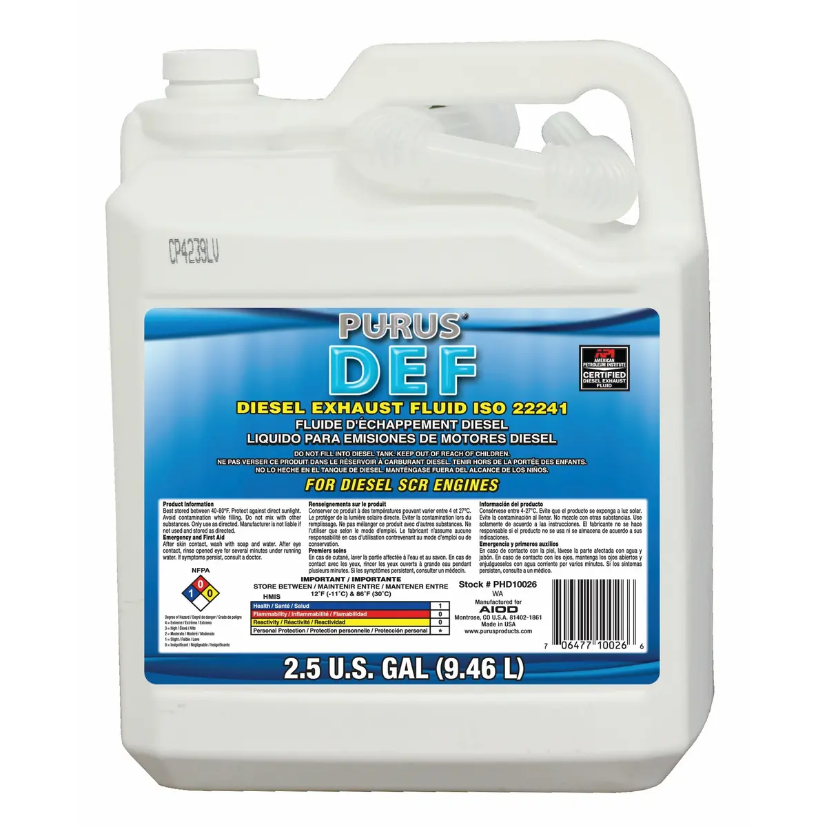 Purus Def - Diesel Exhaust Fluid 1