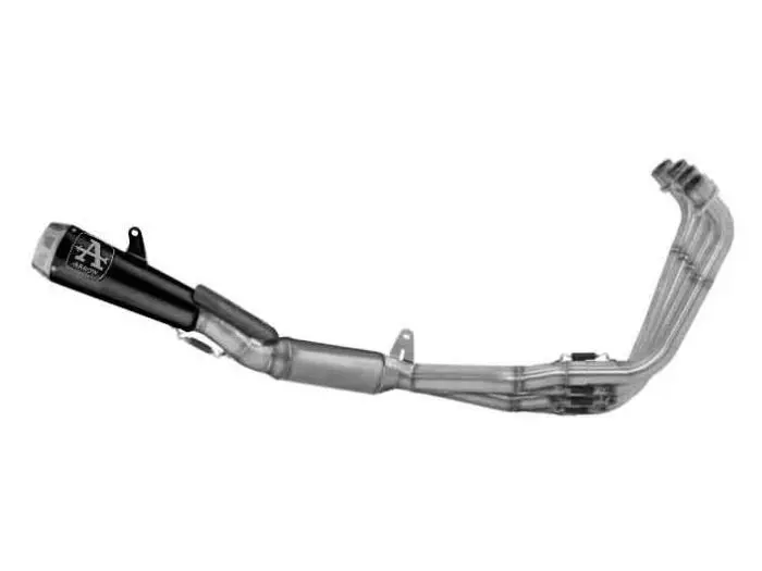 71069Prn Arrow Pro-Race Racing Full Exhaust Nichrom Dark Pro-Race Silencer + Stainless Steel Collectors Cbr650r/Cb 650 R  2024 -2025 1