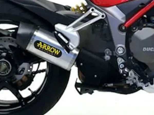 71832Ak  Arrow Indy Race Exhaust, Aluminum For Ducati Multistrada 1200 /1260 2015-2020 1