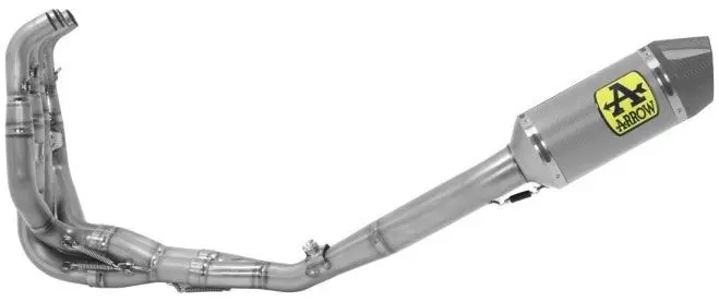 Arrow Competition Full Exhaust System, Titanium Muffler Stainless Steel Header  Zx-6R 09-23 71208Ckz 1