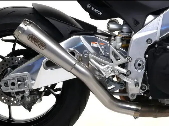 71210Pri Arrow Pro-Race Exhaust, Nichrome For Aprilia Tuono V4 1100Rr / Factory 2017-2018 1